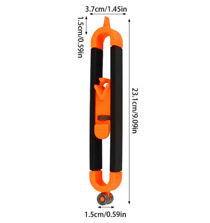 Irregular Radius Ruler Contour Gauge Outline Shape Duplicator for Woodworking and DIY Projects