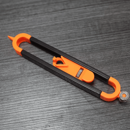Irregular Radius Ruler Contour Gauge Outline Shape Duplicator for Woodworking and DIY Projects