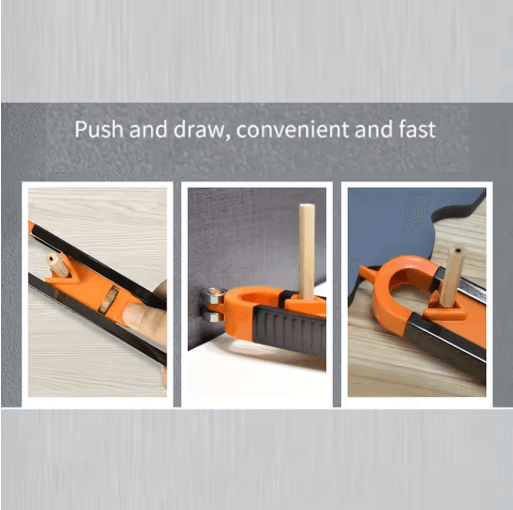 Irregular Radius Ruler Contour Gauge Outline Shape Duplicator for Woodworking and DIY Projects