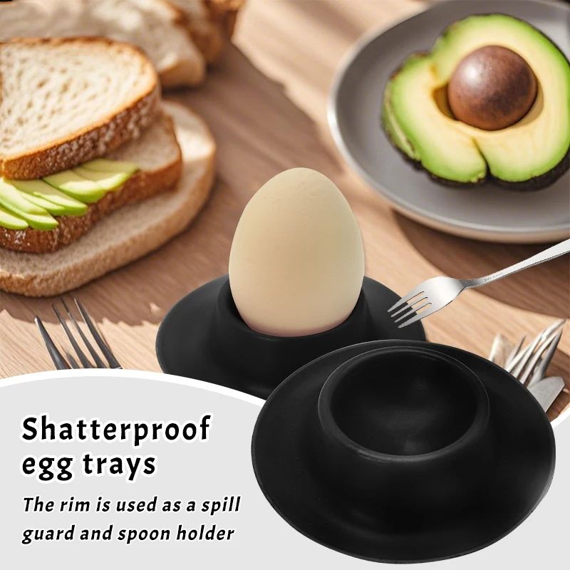 34-Grid egg holder for refrigerator with Lid - Clear egg storage container Anti-Slip Tray
