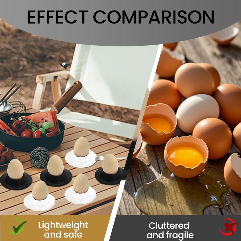 34-Grid egg holder for refrigerator with Lid - Clear egg storage container Anti-Slip Tray