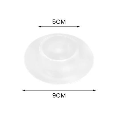 34-Grid egg holder for refrigerator with Lid - Clear egg storage container Anti-Slip Tray