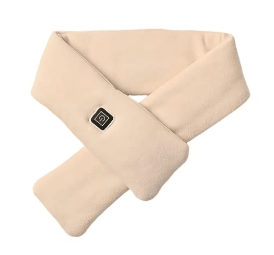 Electric Heated Neck Scarf Winter Warm Neck Wrap with 3 Gear Temperature Control No Battery