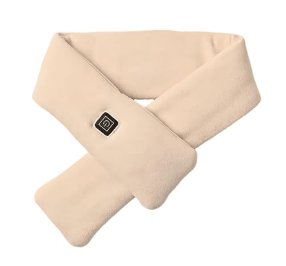 Electric Heated Neck Scarf Winter Warm Neck Wrap with 3 Gear Temperature Control No Battery