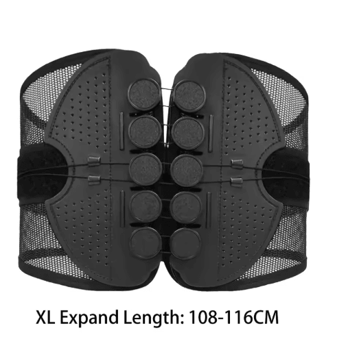 Lumbar Intervertebral Disc Support Breathable Compression Waist Brace with Rope Support