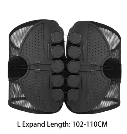 Lumbar Intervertebral Disc Support Breathable Compression Waist Brace with Rope Support