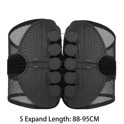 Lumbar Intervertebral Disc Support Breathable Compression Waist Brace with Rope Support