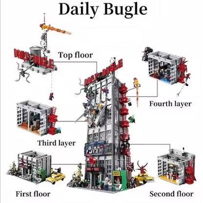 Daily Bugle Building Blocks, Home Decorations, Christmas Gifts, Birthday Gifts, Small Gifts for All Ages