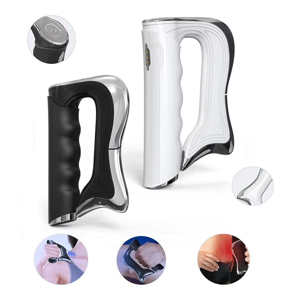 Electric Fascia Massager, Body Scraping Microcurrent Therapy for Muscle Relief and Relaxation