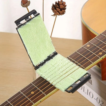 Dual Sided Professional Guitar String and Fretboard Cleaner