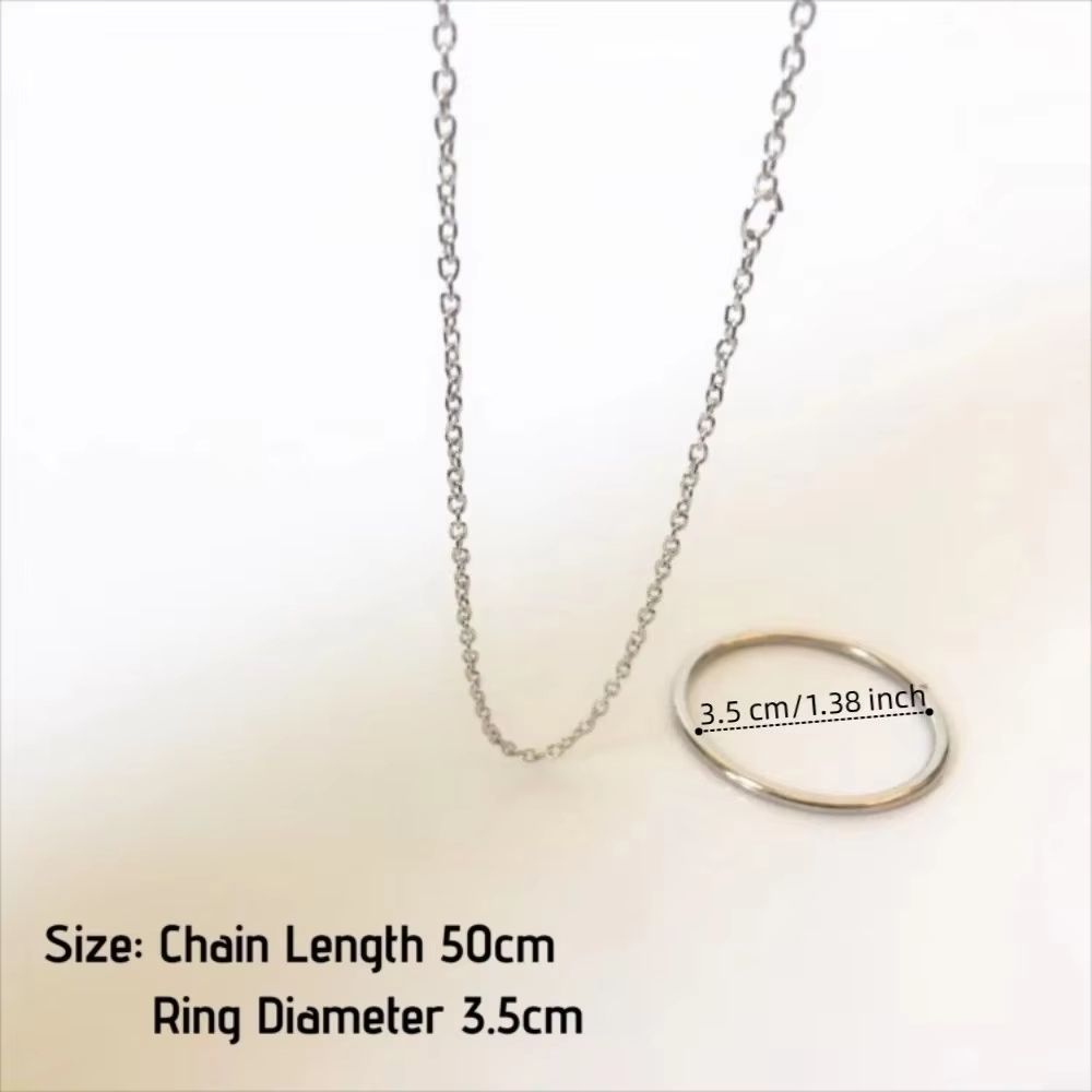 Magic Ring and Chain Trick Prop for Stage and Party Performers