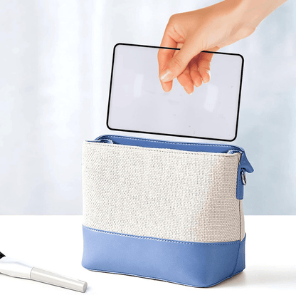 Full Page Magnifying Glass Sheet, Large Reading Aid Lens for Books, Newspapers, and Documents