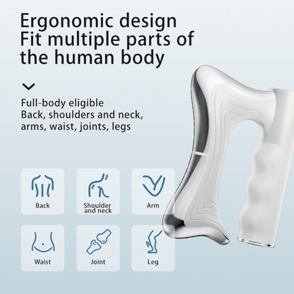 Electric Fascia Massager, Body Scraping Microcurrent Therapy for Muscle Relief and Relaxation