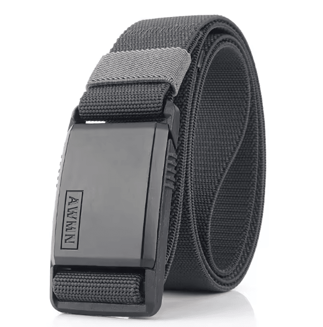 MagLock Pro Nylon Belt Magnetic Buckle Adjustable Elastic Mens Belt