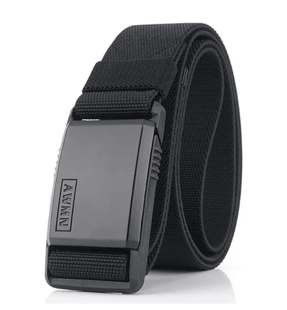 MagLock Pro Nylon Belt Magnetic Buckle Adjustable Elastic Mens Belt