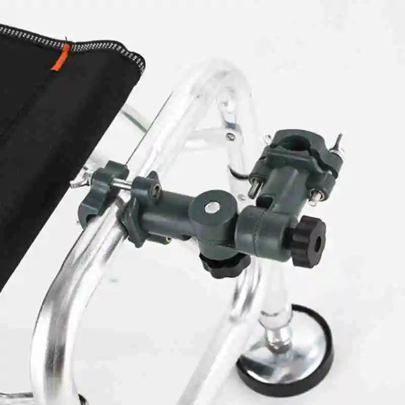 Adjustable Fishing Chair Umbrella Holder Clamp, 360° Aluminum Alloy Bracket Mount