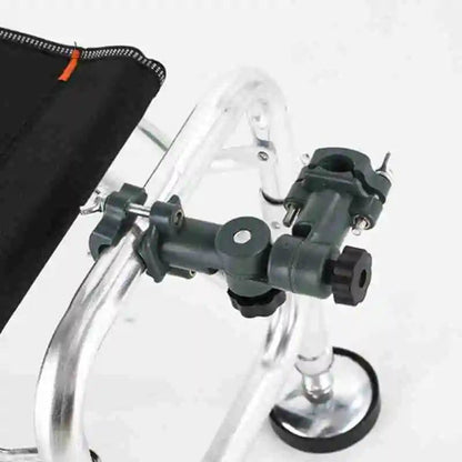 Adjustable Fishing Chair Umbrella Holder Clamp, 360° Aluminum Alloy Bracket Mount