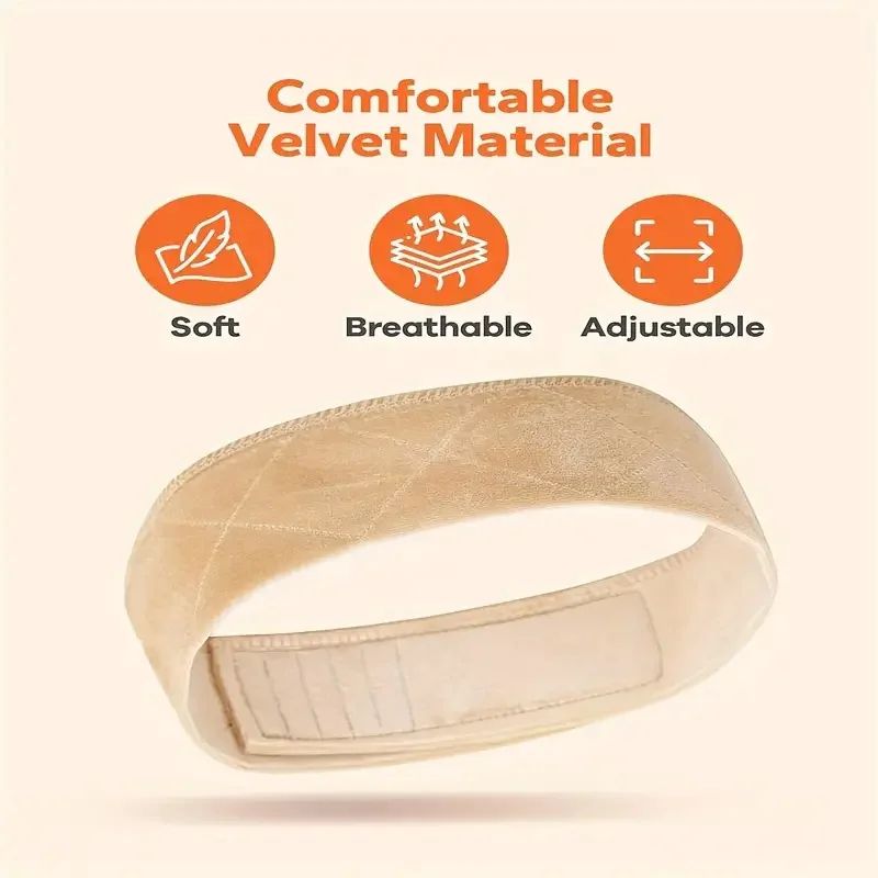Velvet Wig Grip Band Adjustable Hair Band, Elastic Secure Wig Headband for Comfortable Fit