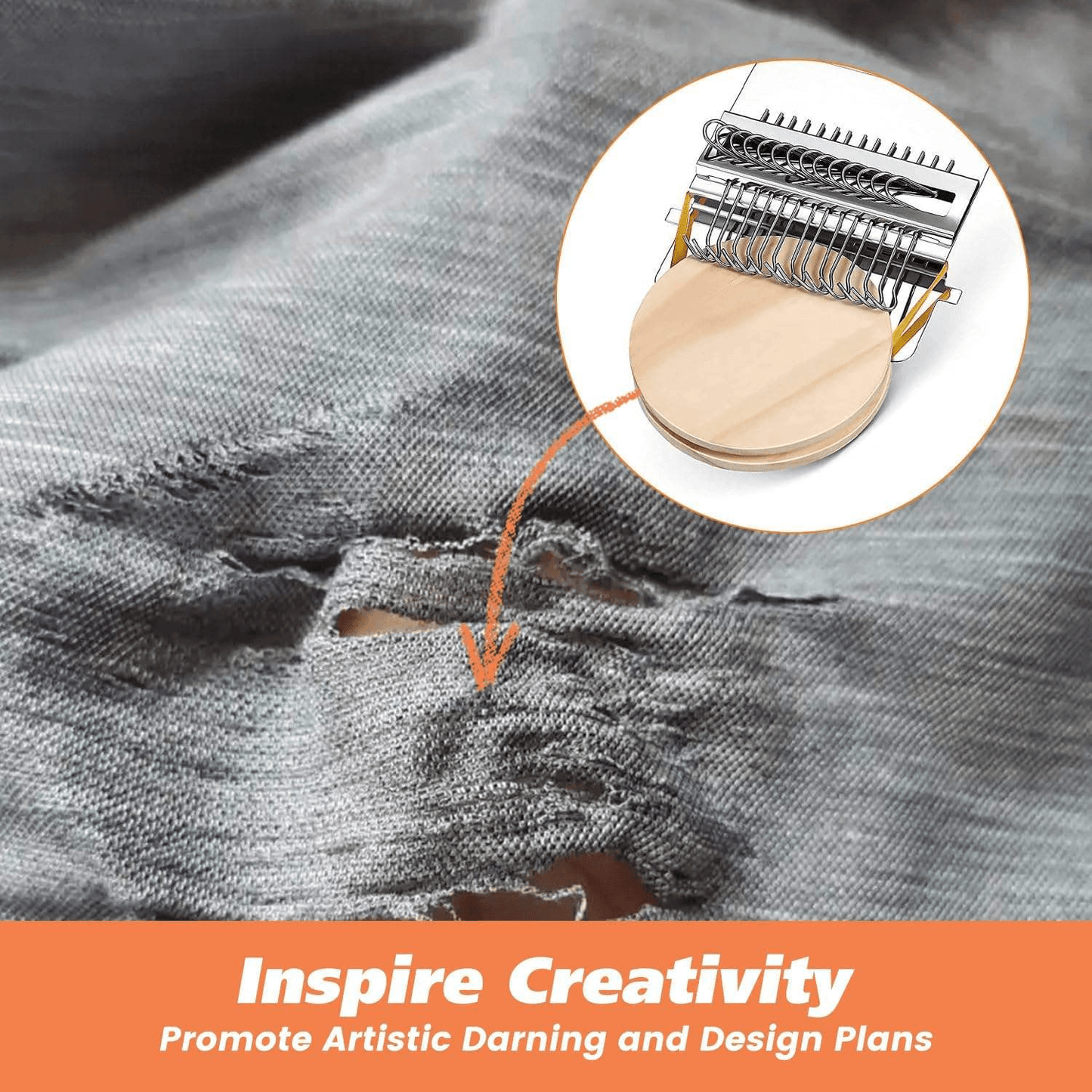 Speedweave Small Weaving Darning Wooden Loom Machine
