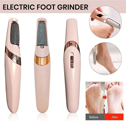 Professional Electric Pedicure Tool Film Foot Dead Skin Callus Remover Feet Exfoliator Pumice Stone Device for Heels