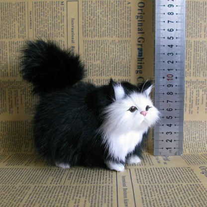 Cute Simulation Cat Plush Toy