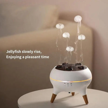 Dynamic Jellyfish Humidifier with Essential Oil Diffuser & 7 Color LED Night Light