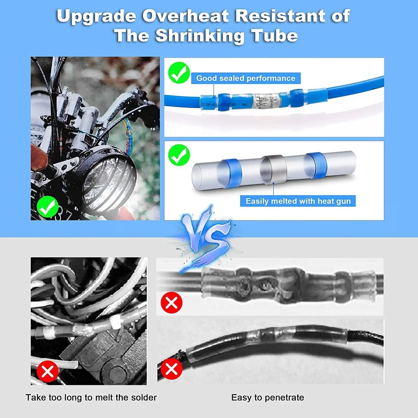 Waterproof Solder Seal Heat Shrink Wire Connectors