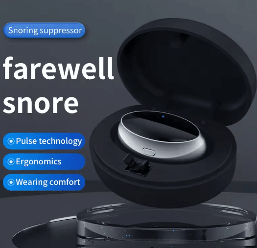 Smart Anti Snoring Device Easy Breathe Sleep Aid with EMS Support
