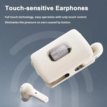 Gaming Bluetooth Wireless Earphones Low Latency Audio Touch Control Noise Cancelling Waterproof Sports for Gaming Pro