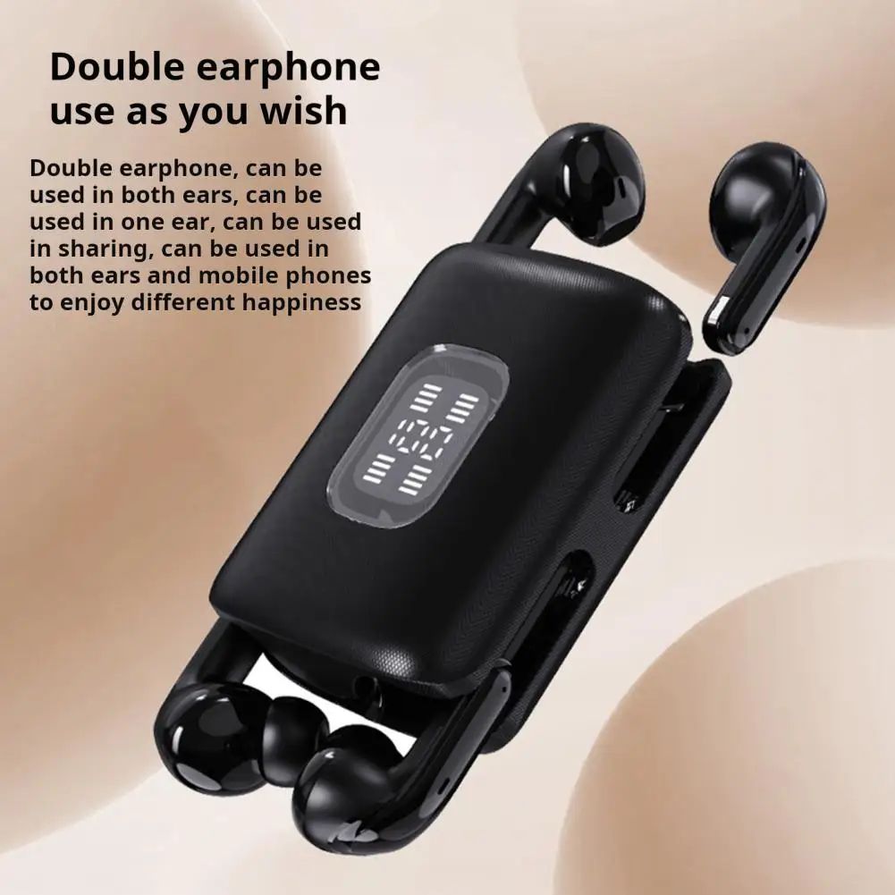 Gaming Bluetooth Wireless Earphones Low Latency Audio Touch Control Noise Cancelling Waterproof Sports for Gaming Pro
