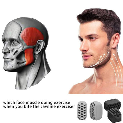 Silicone Jawline Trainer & Facial Beauty Fitness Tool