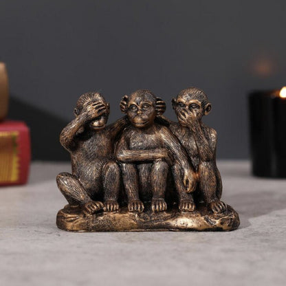 Home Decoration Items, Creative Three-not Monkey Resin Craft, Festival Birthday Gifts, Decorative Items