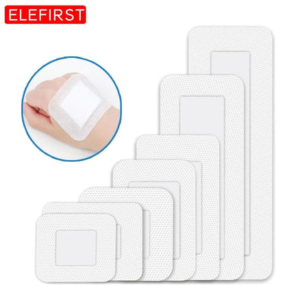 10pcs Sterile Waterproof Breathable Dressings – High-Absorption Adhesive Plasters