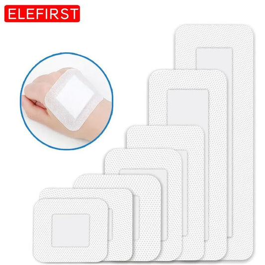 10pcs Sterile Waterproof Breathable Dressings – High-Absorption Adhesive Plasters