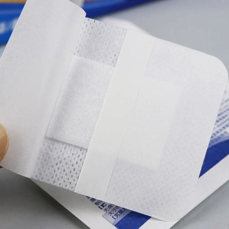 10pcs Sterile Waterproof Breathable Dressings – High-Absorption Adhesive Plasters