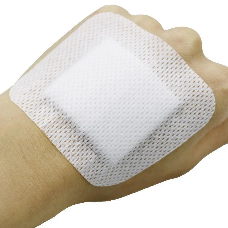10pcs Sterile Waterproof Breathable Dressings – High-Absorption Adhesive Plasters
