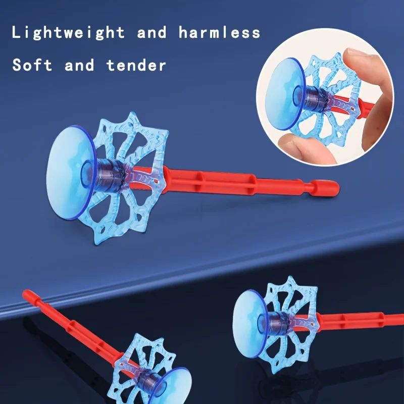 Red & Blue Spider Web Shooter Glove Wrist web shooter toy for Superhero Cosplay, Parties & Gifts