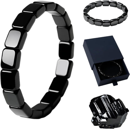 Hematite Bracelet for Men, Restore Confidence and Mental Clarity, Support T-Levels