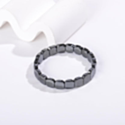 Hematite Bracelet for Men, Restore Confidence and Mental Clarity, Support T-Levels