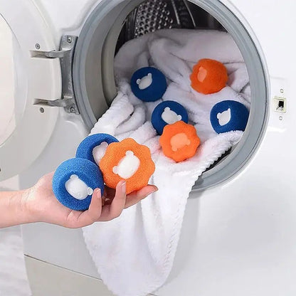 Reusable Pet Hair Remover Laundry Balls – Washing Machine Fur & Lint Catchers