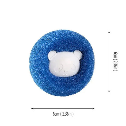 Reusable Pet Hair Remover Laundry Balls – Washing Machine Fur & Lint Catchers