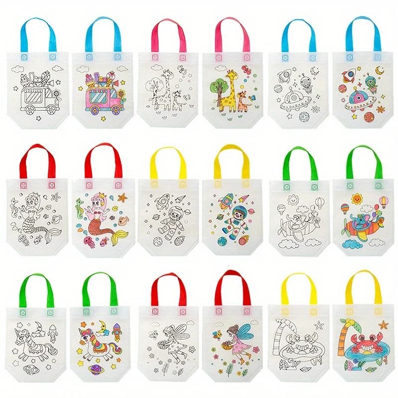 DIY Graffiti Party Gift Bag and Marker Set (28 Pieces)