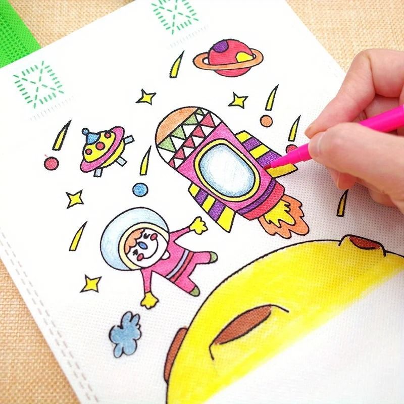 DIY Graffiti Party Gift Bag and Marker Set (28 Pieces)