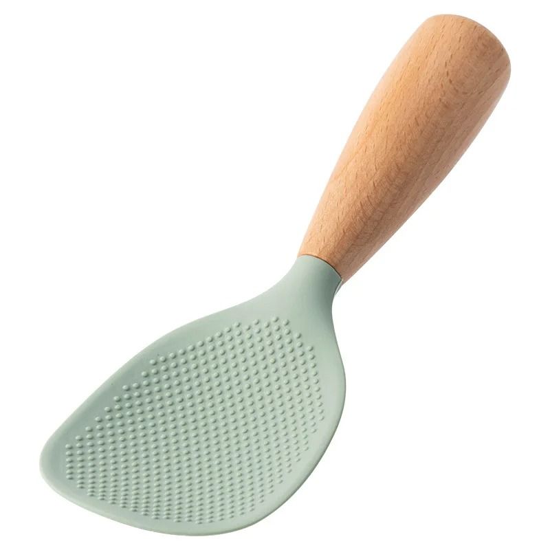 Premium Non-Stick Silicone Rice Spoon – Durable Anti-Scalding Kitchen Gadget