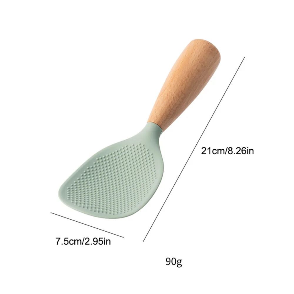 Premium Non-Stick Silicone Rice Spoon – Durable Anti-Scalding Kitchen Gadget