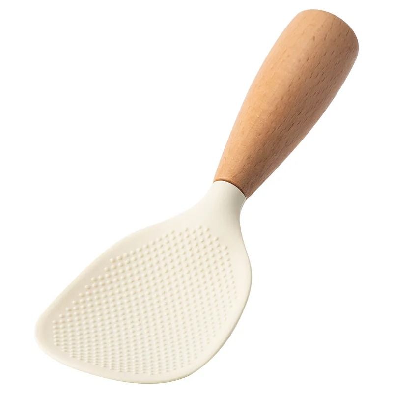 Premium Non-Stick Silicone Rice Spoon – Durable Anti-Scalding Kitchen Gadget