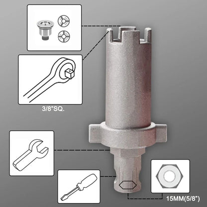 14 In 1 Faucet Sink Wrench Plumbing Repair and Installation Tool Kit