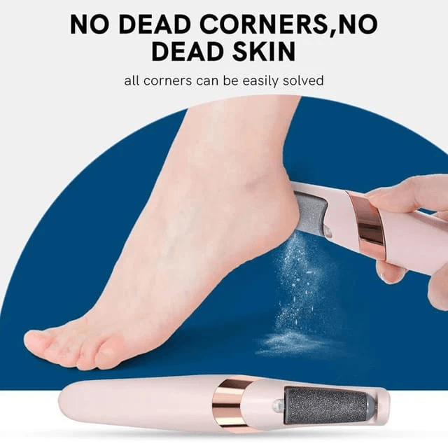 Professional Electric Pedicure Tool Film Foot Dead Skin Callus Remover Feet Exfoliator Pumice Stone Device for Heels