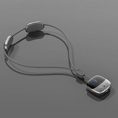 Portable Smart Neck Massager with Heating, Cervical Spine Shoulder Pain Relief, Hot Compress Therapy for Muscle