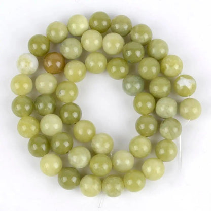 Natural Stone Beads Strand for Jewelry Making – Round Gemstone Beads (Tiger Eye, Amazonite & More) in Multiple Sizes